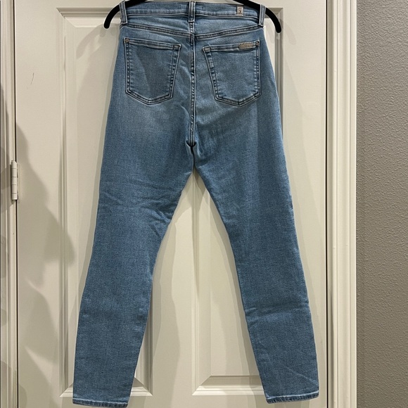 Seven for all Mankind high waist ankle Jean size 27 - Picture 3 of 5